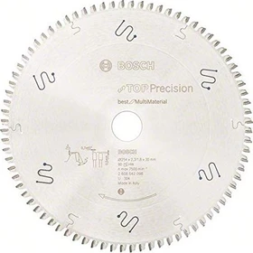 Bosch Professional Top Precision Best for Multi Material Kreissägeblatt 80Z, 254x1.8x30mm, 1 Stück