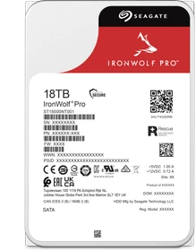 Seagate IronWolf Pro NAS HDD +Rescue 18TB, 24/7, 512e / 3.5" / SATA 6Gb/s
