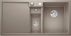 Blanco Collectis 6 S InFino Einbau Becken rechts mit Ablauffernbedienung tartufo