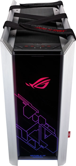 ASUS ROG Strix Helios GX601 White Edition, Glasfenster