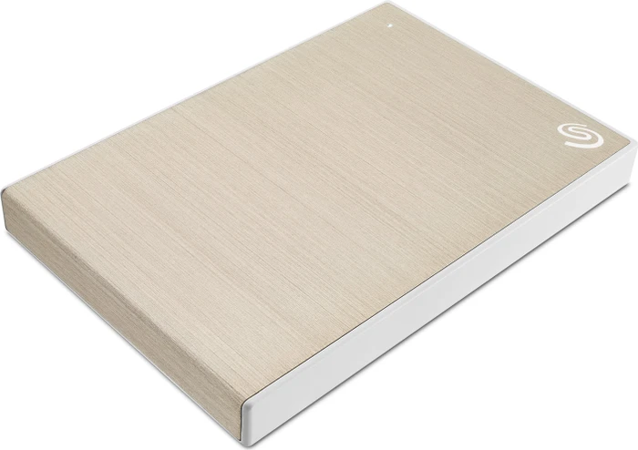 Seagate Backup Plus Slim Portable, gold/grau, 1TB, USB 3.0 Micro-B