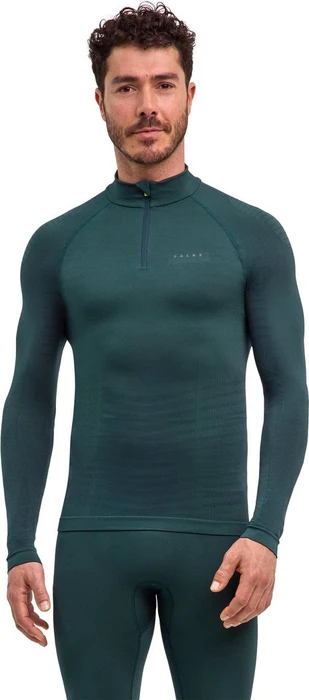 Falke Maximum Warm Half-Zip Funktionsshirt langarm holly (Herren)