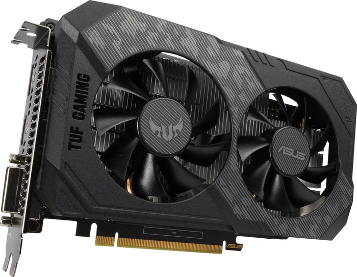 ASUS TUF Gaming GeForce GTX 1650 OC, TUF-GTX1650-O4GD6-GAMING, 4GB GDDR6, DVI, HDMI, DP