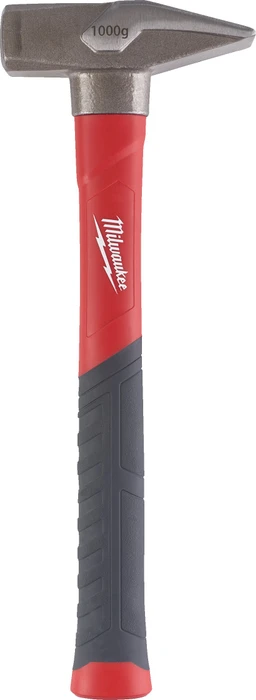 Milwaukee Schlosserhammer Fiberglasstiel, 1.00kg