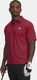 Under Armour Tee To Green Printed Poloshirt kurzarm racer red/black/white (Herren)