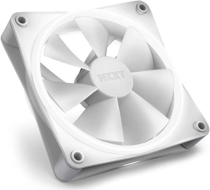 NZXT F Series F120 RGB DUO, Matte White, weiß, 120mm