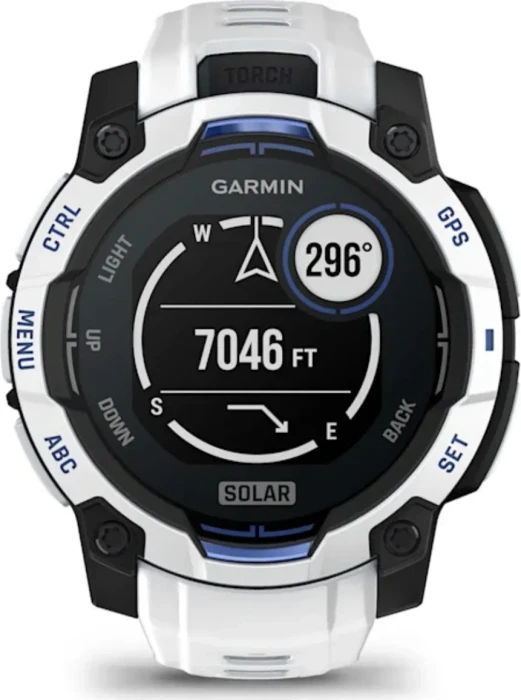 Garmin Instinct 3 Solar 45mm black/stone white