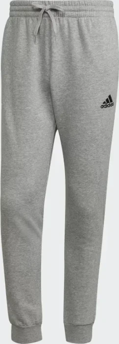 adidas Essential Fleece Tapered Trainingshose lang medium grey heather/black (Herren)