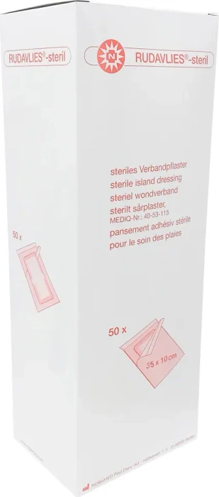 Nobamed Rudavlies steril, 50 Stück