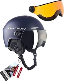 Black Crevice Arlberg Helm navy/white