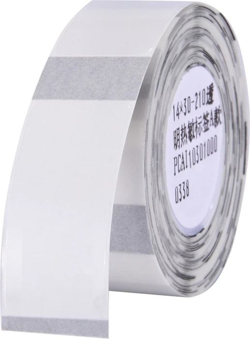 Niimbot Thermoetiketten, 30x14mm, transparent, 1er-Pack (210 Etiketten)