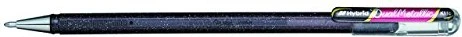 Pentel K110 Dual Metallic Gelroller (Mine) schwarz