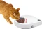Closer Pets Futterautomat Cat Mate C500, 5x 330g, Display, Timer, grau/weiß, Ø29cm Vorschaubild