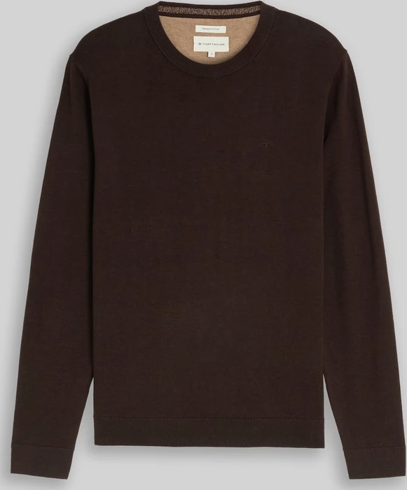 Tom Tailor Basic Baumwolle Strickpullover (Herren)
