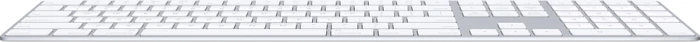 Apple Magic Keyboard mit Ziffernblock, weiß/silber, Bluetooth, DE