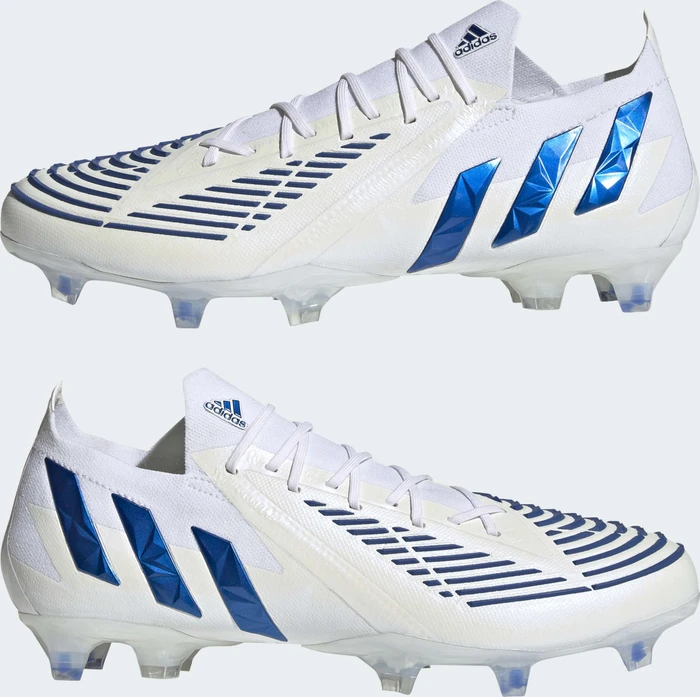 adidas Predator Edge.1 Low FG cloud white/hi-res blue (Herren)