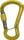 DMM Ceros Schraubkarabiner titanium/lime (A562)