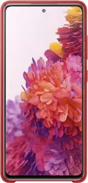 Samsung Silicone Cover für Galaxy S20 FE rot