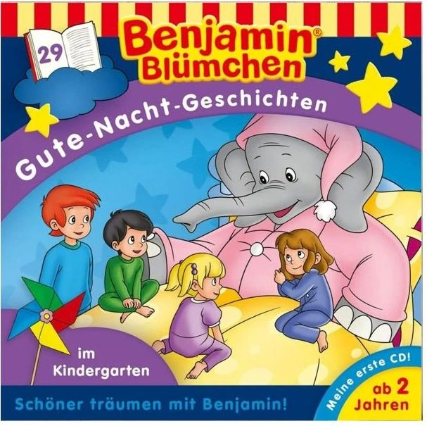 Benjamin Blümchen Gute-Nacht-Geschichten Folge 29 - Im Kindergarten
