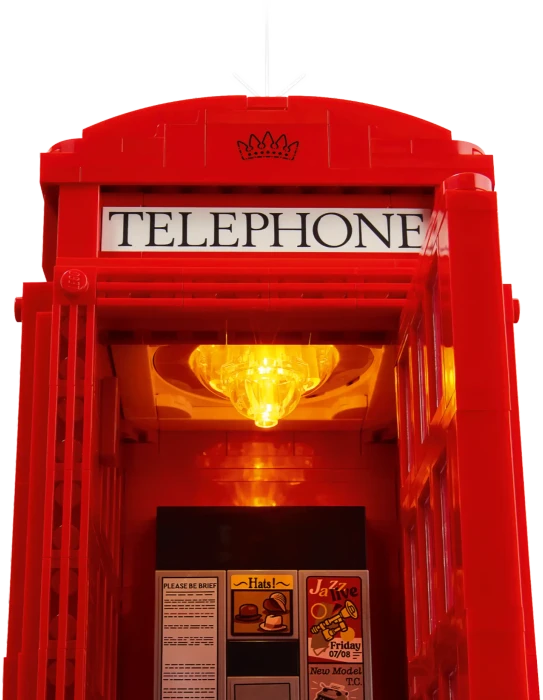 LEGO Ideas - Rote Londoner Telefonzelle