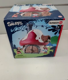 Schleich Die Schlümpfe - Schlumpf Haus mit 2 Figuren