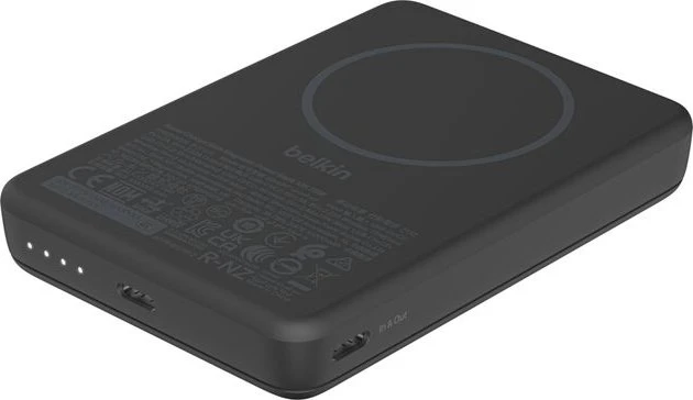 Belkin BoostCharge Slim Power Bank Magnetic Ring 10K schwarz