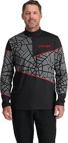 Spyder Vital Jacke volcano schwarz/weiß (Herren)