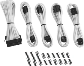 CableMod Classic ModFlex Cable Extension Kit, 8+8 Series, weiß (CM-CAB-CKIT-88KW-R)