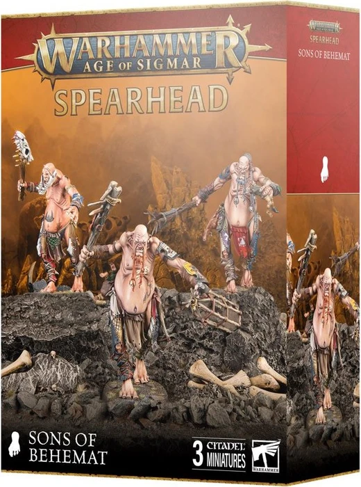Games Workshop Warhammer Age of Sigmar - Sons of Behemat - Mancrusher Gargants