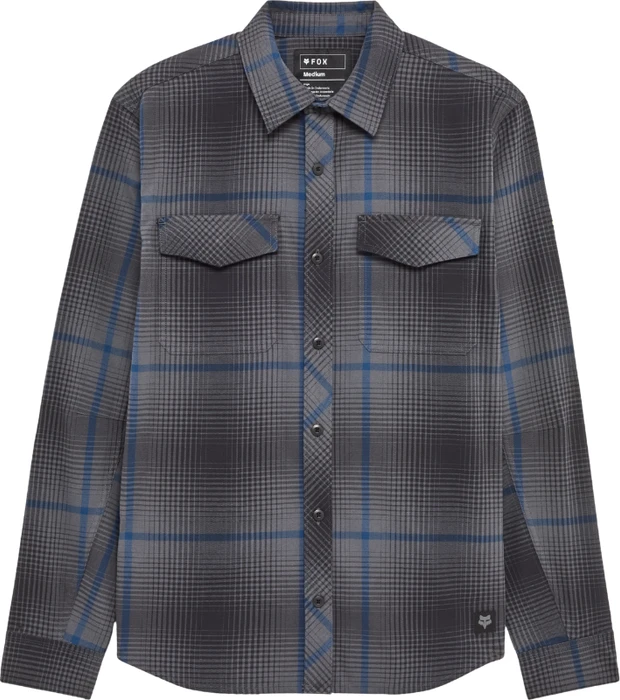 Fox Racing Survivalist Fire Flanell Hemd langarm dark shadow grey (Herren)