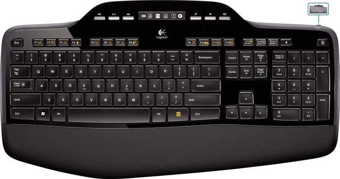 Logitech Wireless Desktop MK710 Laser, USB, DE