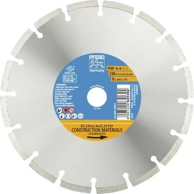 Pferd DS 230x2.4x22.23 PSF Diamanttrennscheibe, 230x2.4x22.23mm, 1 Stück