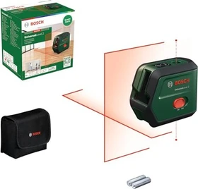 Bosch DIY UniversalLevel 2 Batterie-Kreuzlaser inkl. Tasche