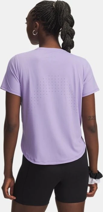 Under Armour Launch Elite Funktionsshirt kurzarm transparent/reflective (Damen)