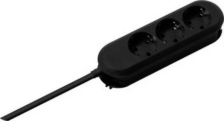 Bachmann Smart, 3-fach, ohne Zuleitung, schwarz