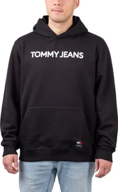Tommy Hilfiger Classics Fleece mit Logo Hoodie schwarz (Herren)