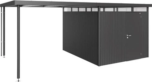 Biohort Seitendach L für Gerätehaus HighLine H5 dunkelgrau-metallic