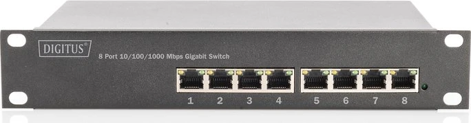 Digitus Professional DN-953 Desktop Gigabit Managed Switch, 8x RJ-45, 80W PoE+