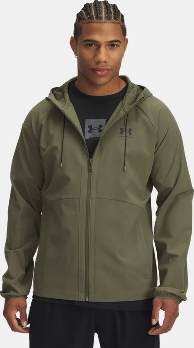 Under Armour Stretch Woven Windbreaker Funktionsjacke marine od green/black (Herren)