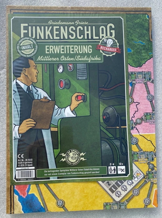 Funkenschlag - Mittlerer Osten/Südafrika (Erweiterung)