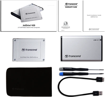 Transcend 480GB JetDrive 420, 2.5"