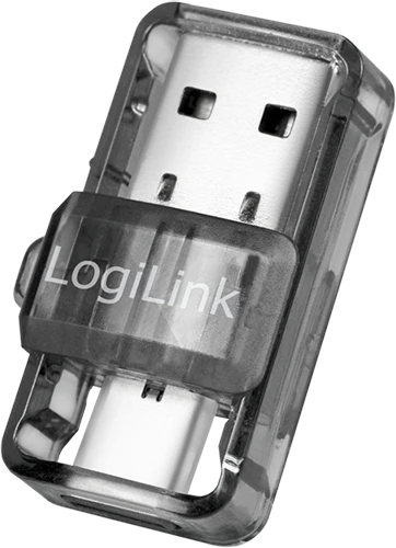 LogiLink Bluetooth 5.0 Adapter, USB-C 3.0/USB-A 3.0 [Stecker]