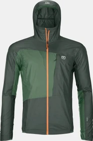 Ortovox Windbreaker Funktionsjacke green pine (Herren)