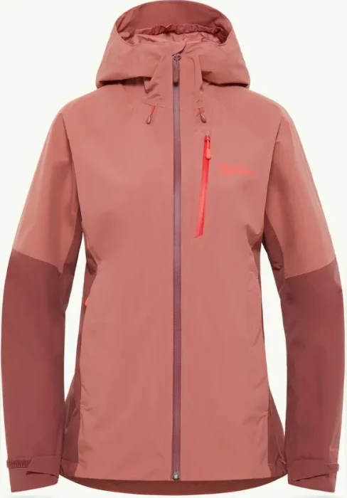 Jack Wolfskin Eagle Peak 2L Funktionsjacke mineral red (Damen)