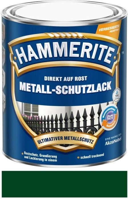 Hammerite Metallschutz-Lack außen glänzend dunkelgrün, 2.5l