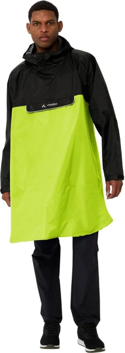 Vaude Valero Poncho neon yellow/black