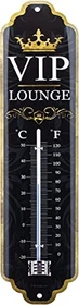 Nostalgic Art Retro Thermometer VIP Lounge, analog
