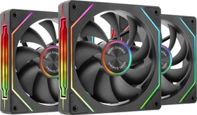Mars Gaming MF-Linkfinity Kit 2, schwarz, LED-Steuerung, 120mm, 3er-Pack