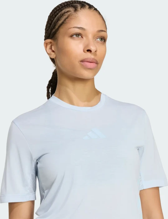 adidas Terrex Xperior Climacool+ Laufshirt kurzarm crystal sky (Damen)
