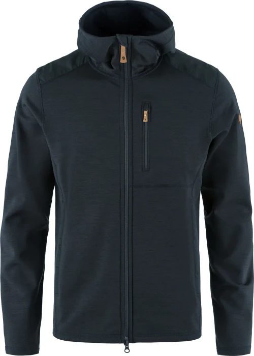 Fjällräven Keb Fleece Hoodie Funktionsjacke dark navy (Herren)